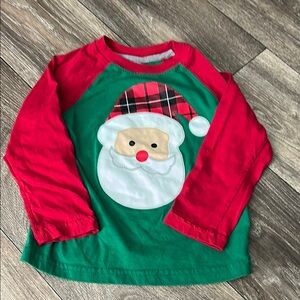 Santa long sleeve size 3t